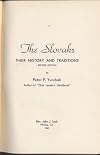 The Slovaks; their history and traditions