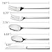 Doryh 60 Pieces Stainless Steel Flatware Sets, Service for 12