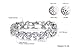 Opk Jewelry Platinum Plated Cubic Zirconia bracelet For women Wedding Jewelry