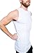 GrayStone Holster Tank Top Shirt Concealed Carry Clothing For Men - Easy Reach Gun Concealment Sleeveless Compression CCW Vest Tactical Clothes, X-Large, White
