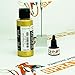 Createx Wicked Colors W350 Gold 2oz. water-based universal airbrush paint. by SprayGunner