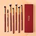 DUcare Eyeshadow Brushes 7Pcs Eye Blending Brush Set for Eyeliner Eyebrow Eye shadow Powder Cream Makeup Eye Cosmetic Make Up Tool