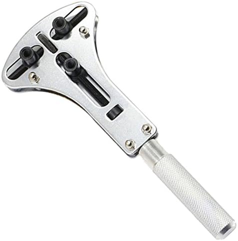 DFSP Useful Watch Repair Tools Watch Back Case Opener 55mm Alloy GK4 (Silver)