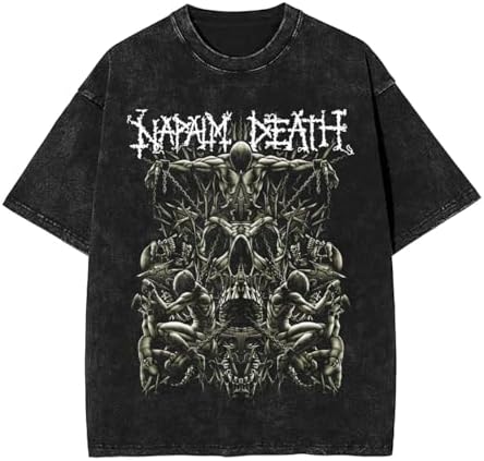 Amazon.com: Napalm Death Men's Feto T-Shirt X-Large Black