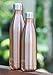 MIRA 17 Oz Stainless Steel Vacuum Insulated Water Bottle - Double Walled Cola Shape Thermos - 24 Hours Cold, 12 Hours Hot - Reusable Metal Water Bottle - Leak-Proof Sports Flask - Rose Gold