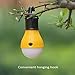 2 Pack Tent Light Outdoor Camping Lantern LED Bulb, Batteries Powered