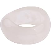 Caiyao Colorful Square Acrylic Resin Bangle Bracelet Wristbands Tortoiseshell Acetate Plate Cuff Bracelet Vintage Wide Irregular Geometric Plastic Bracelet for Women Jewelry