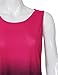 Messic Women's 3/4 Cuffed Sleeve Shirt Casual V Neck Pleated Flowy Henley Tunic Tops (06#Light Rose, Medium)