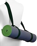 Yoga Mat Sling Carry Strap – Adjustable, Durable, Cotton (Deep Forest)
