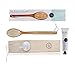 Grace & Stella 2-in-1 Dry Brush & Massager Luxurious Full Body Exfoliation with Travel Size Lavender Lotion, Travel Cotton Bag, and Shower Hook