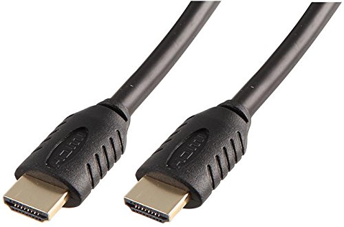 Pro Signal PSG03827 High Speed 4K UHD HDMI Lead with Ethernet, Gold Plated Contacts, 0.5m, Black