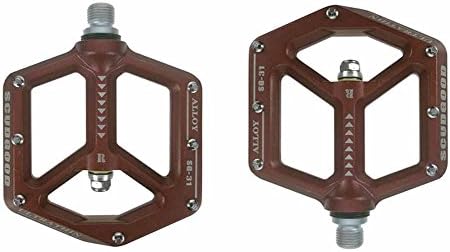 SHIBIKE Pedals For Bikes 9/16 Ultra-thin Bearing Pedal MTB Sealed Bearing High Performance Pedals
