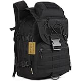 Huntvp 40L Military Tactical Backpack MOLLE Assault Daypack Pack Gear Rucksack Large Waterproof Bag Sport Outdoor For Hunting Camping Trekking