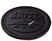zorratin Full Black Metal Trail Rated 4x4 Round Emblem Badge Mountain for Jeep Wrangler Side Rear Trunk Tailgate Hatch