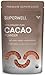 SUPERWELL Organic Cacao Powder - Cocoa Powder (15 Oz / 85 Servings) | Sugar Free | All Natural | Low Carb - Keto Chocolate | Cacao Premium Superfood | Anti-Aging
