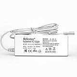 Selectec 60W Ultra-small AC Adapter/Power Supply/Battery Charger+US Power Cord for Apple MacBook A1181 A1184 A1278 A1330 MA254LL/A MA255LL/A MA472LL/A MA699LL/A MA700LL/A MA701LL/A MB061LL/B MB062LL/B MB063LL/B MB061LL/A MB062LL/A MB063LL/A Core Duo, Late 2006 Core 2 Duo, Late 2007, Mid 2007 Core 2 Duo, 13.3-inch, Black Santa Rosa, White Santa Rosa [16.5V 3.65A White]