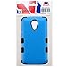 MYBAT ZTEN817HPCTUFFSO255NP Cell Phone Case for ZTE N817 - Retail Packaging - Black/Blue