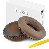 Sennheiser Momentum Over-Ear Headphone Replacement Ear Pad / Ear Cushion / Ear Cups / Ear Cover / Earpads Repair Parts (Coffee / Brown)