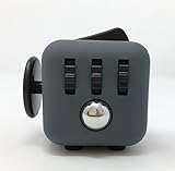 Gogopa Fidget Cube Toy for Relieves Stress & Anxiety (Grey, standard)