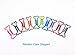 Coolrunner 100pcs Bone Shape Multicolor Metal Paper Clips (Bone-Shaped 100 PCS)