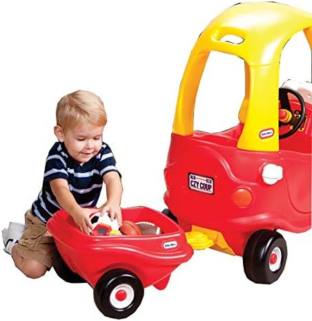 cozy coupe and trailer