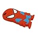 3D Cartoon Cute Lovely Stylish Spiderman Pattern Soft Silicone Case Cover Compatible For Apple Iphone 5/5S/5G/5th (Red)