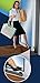 Touch 'n Hold Smooth Door Closer - Single Kit (Black) - Standard-Duty Door Closer with Touch-Button Hold Open Feature & Smooth Closing Motion – for (Medium & Lightweight) Storm, Screen Doors.