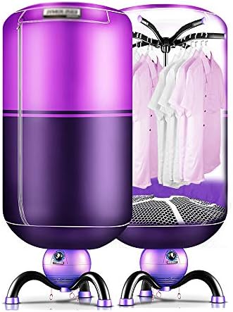 Clothes Dryer Round household electric dryer/double-layer large capacity/insulated net/portable dehumidifier/warm air drying closet / 900W