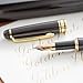 Golden State Ink Designer Luxury Fountain Pen - 100% Handcrafted Maplewood Pen Set with Case- Perfect for Gifts - Calligraphy Pen