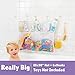 Tub Cubby Original Bath Toy Storage - Hanging Bath Toy Holder, with Suction & Adhesive Hooks, 30