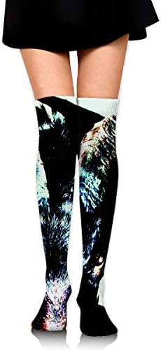BeatriceBGault Womans Slipknot Iowa Leisure Over The Knee Compression Socks 25.6inch