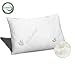 Meeracula Pillows for Sleeping, Shredded Memory Foam Pillow for Neck Pain Relief Cooling, Aloe Vera and Bamboo infused Zippered Washable Cover, King