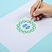 DaveandAthena 36 Pack Mandala Stencils Template Set Mandala Dot Painting Templates Stencils for DIY Painting Art Projects