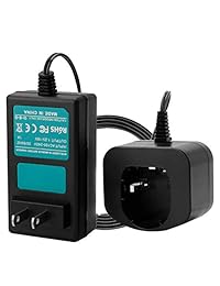 Creabest - Cargador de Ni-HM Ni-CD, 1,2 V-18 V, compatible con Ryobi 7,2 V, 9,6 V, 12 V, 14,4 V, 18 V