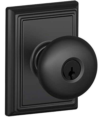 Schlage F40 GEO 622 ADD Georgian Door Knob with Addison Trim