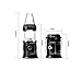 Camping Lantern,Kernowo 2-in-1 rechargeable LED Camping Lantern portable outdoor survival ultra bright Lamp with Flashlight(Pack of 4)