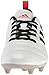 adidas Performance Women's Ace 17.4 Fg W Soccer Shoe, White/Black/Core Red S, 8.5 M US