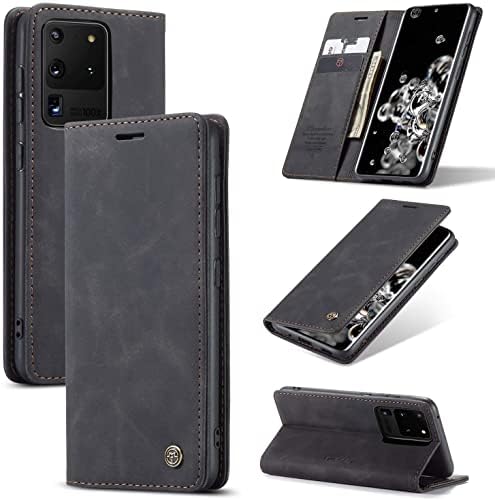 OnePlus 13 5G Flip Case - PU Leather Wallet Cover With Card Slots, Kickstand, Magnetic Closure & RFID Blocking (Gray)