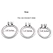 TERNENCE Stainless Chastity Device Ergonomic Design Base Ring Male Briefs Spares H250 (1.97 inch / 50mm)