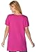 Woman Within Women's Plus Size Knit The Cotton U-Neck Tunic