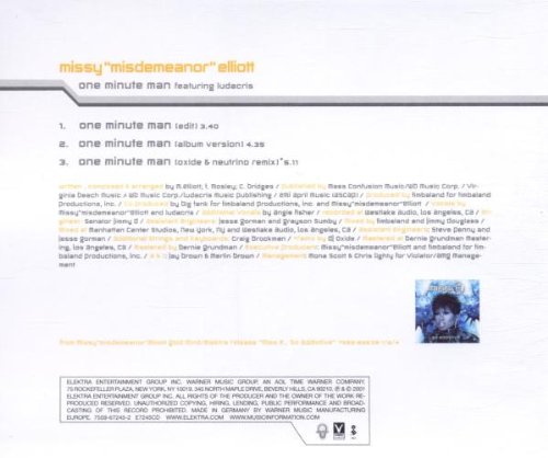 Missy Elliott Album: «One Minute Man»