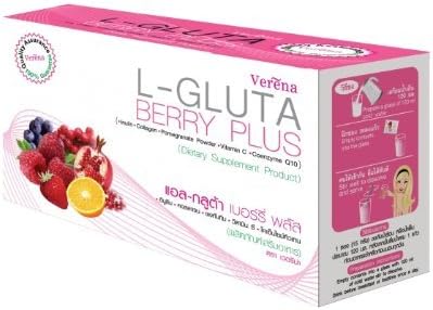 Verana L-gluta Berry Plus L-glutathione Collagen Coenzyme Whitening Dietary Supplement Q10