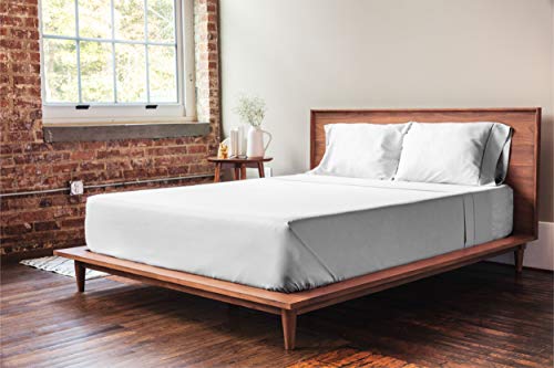 Grace Premium Microfiber Sheet Set - Super Soft, Deep Pocket, Embellished with Hypoallergenic, Wrinkle Resistant and Fade Resistant Brushed Microfiber – 4 Piece Set (Full, Silver) - Thumbnail 7