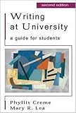 Writing at University, Creme, Phyllis and Lea, Mary R., 0335213251