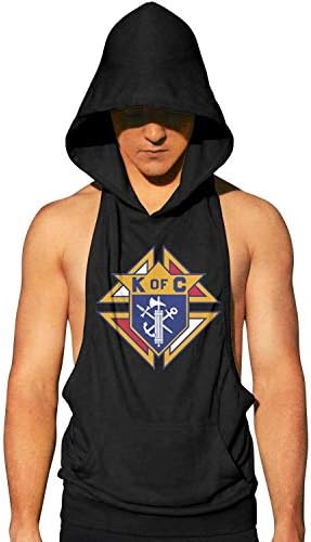 Bskawekas Men's Maryland State Library Nice Muscle Cotton T-Shirt Hooded Vest top Singlet