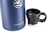 The Timber Line 64 oz Insulated Water Bottle and Beer Growler, Vacuum Insulated Stainless Steel, BPA Free, Double Walled Half Gallon Water Jug, Wide Mouth, Leak Proof Cap, Keeps Drinks HOT and Cold