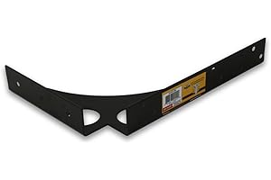 FastCap Black SpeedBrace, 8"x12" with 1000 lbs Load Capacity - Great for Fixed Height Shelves, Countertops/Desks, Workstation