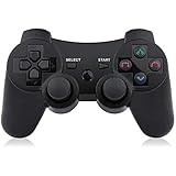 PS3 Controller Wireless Double Shock Controller for Playstation 3 with Charge Cord