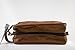 Leather Toiletry Bag compact Leather Dopp Kit for Travel Small