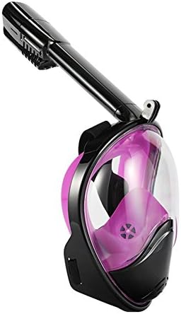 Snorkel Mask Full Face VIKYLIN 180 Degree Viewing Diving Mask Anti-fog Anti-leak Free Breathing Design Diving Mask Safety Diving with Movable Camera Mount